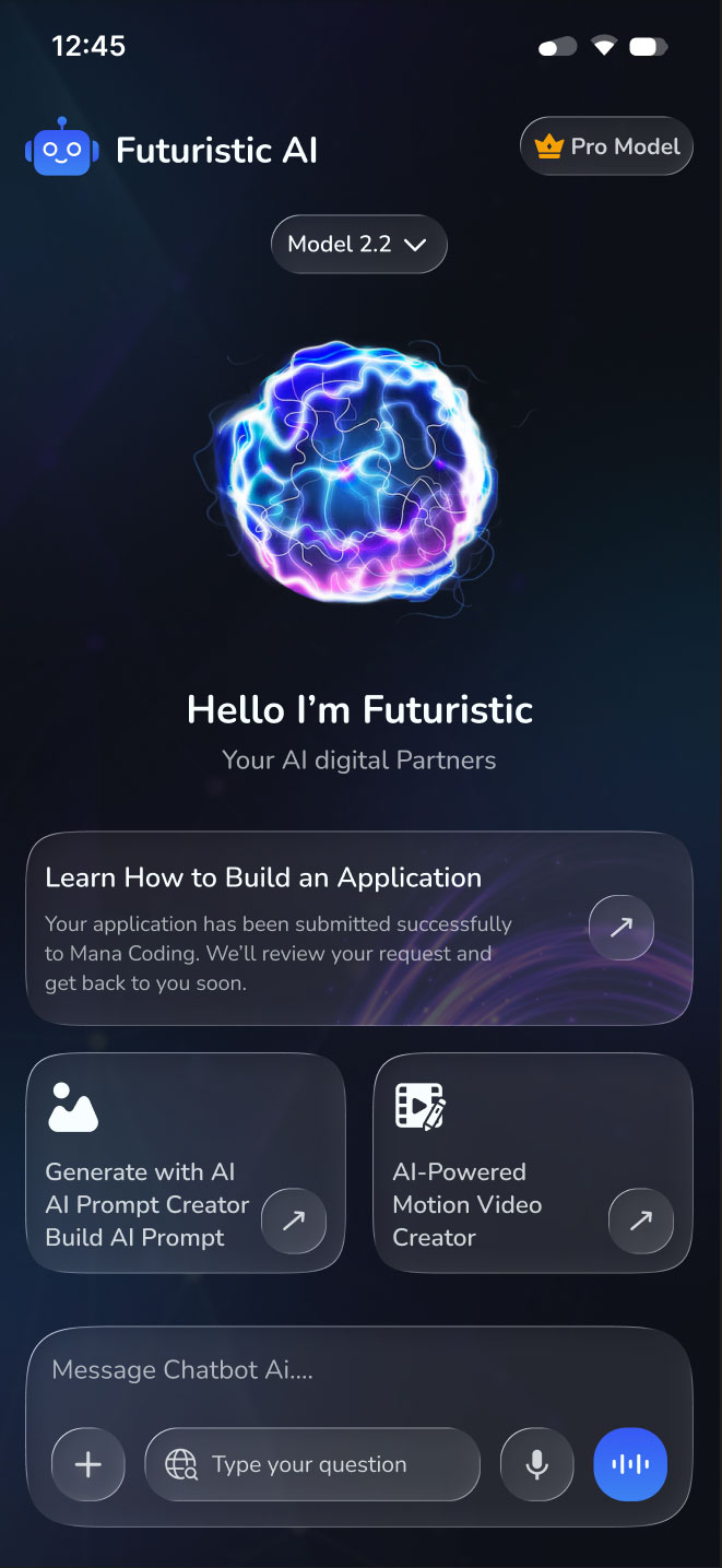 Prior work: AI mobile home screen